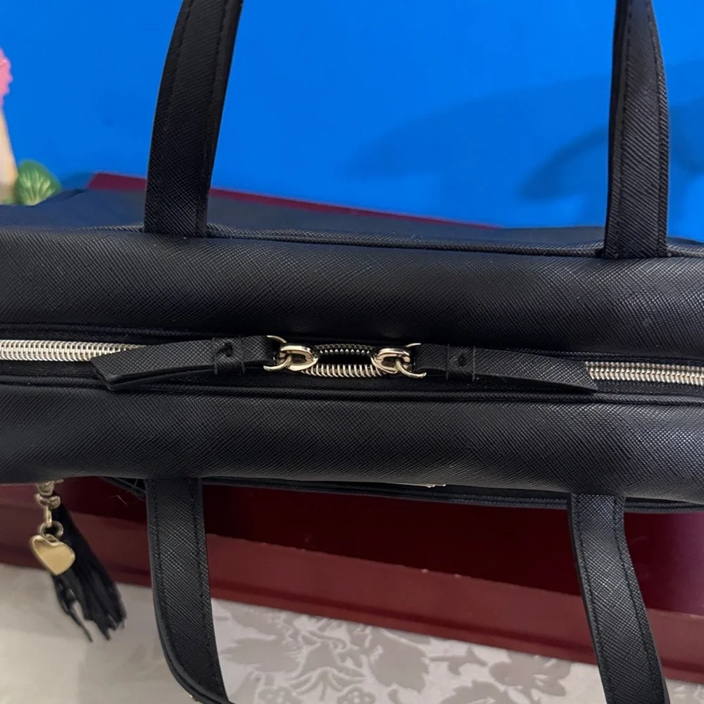 Victoria's Secret Black Studded Tote